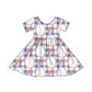 PO101 Pink easter bunny checkered bow bamboo collection