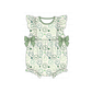 PO101 Sage smiling face clover embroidery collection