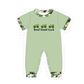 PO101 Pink&sage truck clover embroidery gingham collection