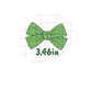 PO101 Green St. Patricks Day puppy clover embroidery plaid collection