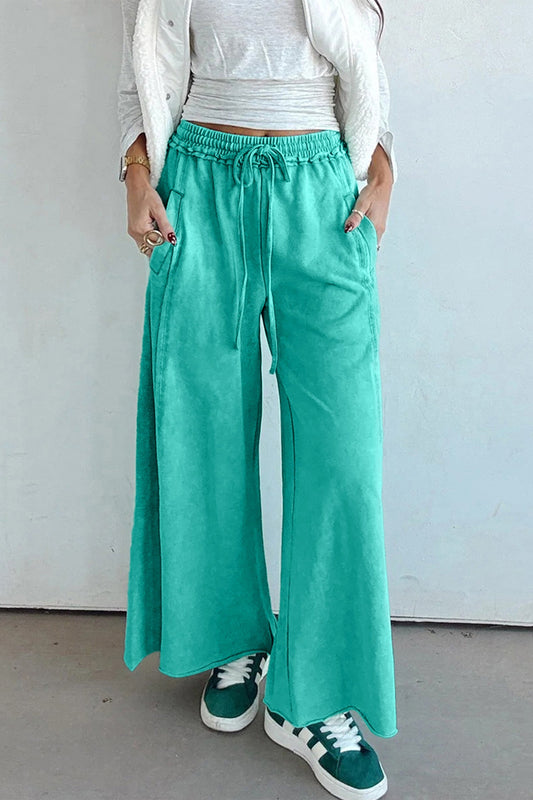 Mineral Wash Drawstring Pants January.