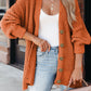 Orange Chunky Cardigan Sweater RTS