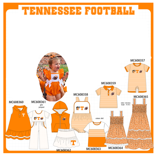 PO101 Orange Tennessee embroidery collection 2