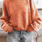 Orange Drop Shoulder Sweatshirt LT