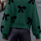 Pearl Bow Sweater *TWO COLORS* LT