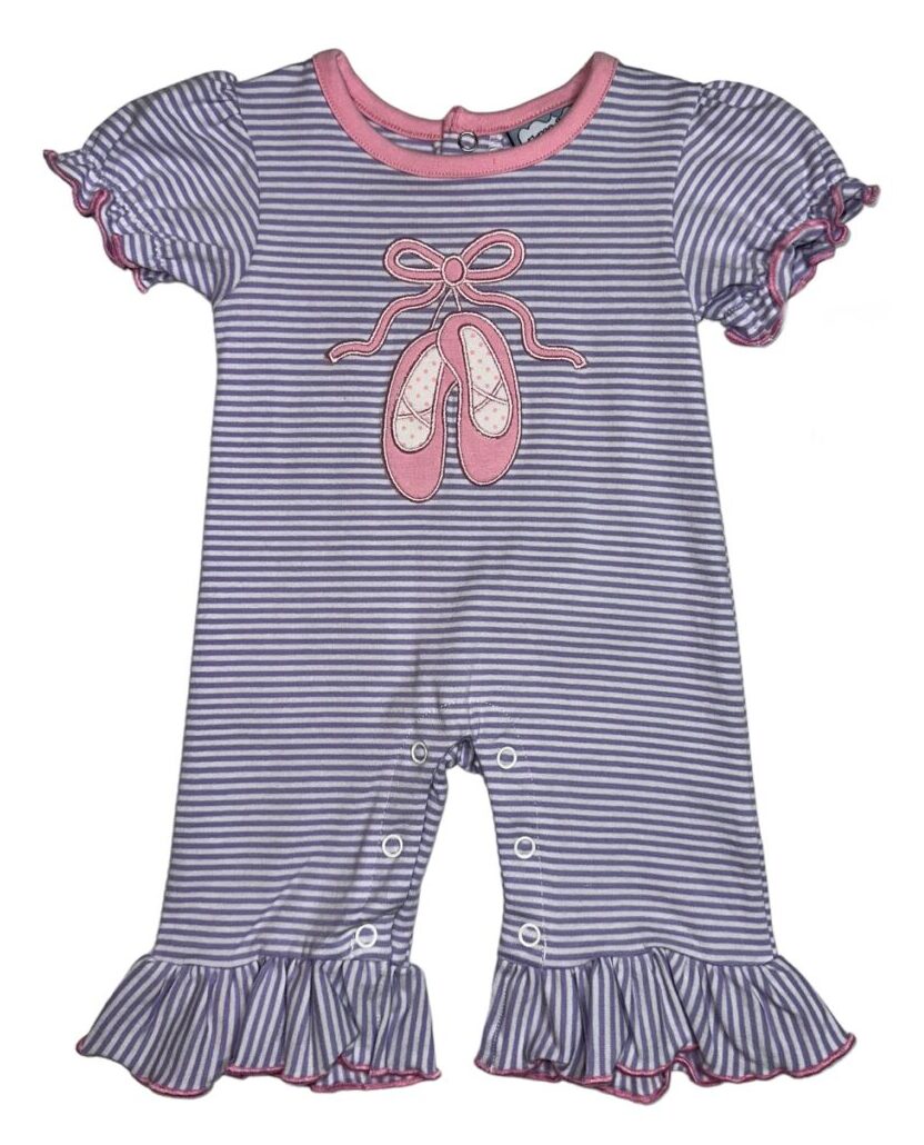 Three Sisters • Girls Ballet Ruffle Romper