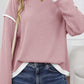 Contrast Loose Top RTS