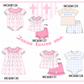 PO101 Pink Jesus Loves Me embroidery cross collection