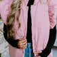 Pink Flutter Puffer Vest LT