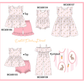 PO101 Pink easter bunny carrot print collection