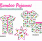 PO101 Pink summer bamboo collection