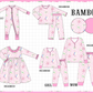 PO101 Pink western boots bamboo collection