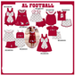 PO101 Red Alabama embroidery collection 1