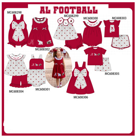PO101 Red Alabama embroidery collection 1