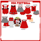PO101 Red Georgia embroidery collection 1