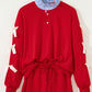 Red Satin Bow Set LT