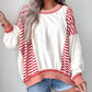 Stripe Oversized Sweatshirt RTS