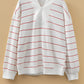 Striped Zip Up Top *TWO COLORS* LT