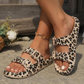 Leopard Double Buckle Shoes RTS