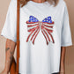 Sequin Patriotic Bow Oversized Top RTS