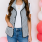 Stripe Snap Button Vest *TWO COLORS*  LT