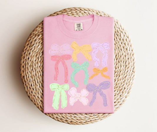 Colorful Bow TEE.