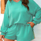 V Neck Plus Size Set LT