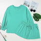 V Neck Plus Size Set LT