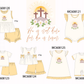 PO101 Yellow cross floral embroidery collection