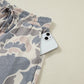 Camo Loose Top Outfit RTS
