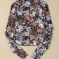 Floral Mesh Top July.