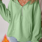 Fleece Lined Half Zip Pullover *Multiple Colors* RTS