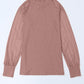 Pink Mesh Ribbed Top RTS