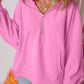 Fleece Lined Half Zip Pullover *Multiple Colors* RTS