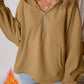 Fleece Lined Half Zip Pullover *Multiple Colors* RTS