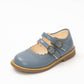 Double Buckle Mary Jane Hard Sole Shoes