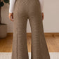 Stripe Patchwork Casual Wide Leg Pants RTS