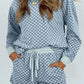 Women's - Checkered Pullover Set *multiple colors* - C&C
