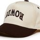 Kids/Baby 2-Tone Cap: Rowdy Upside Down - Brown/Beige