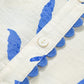 Blue Leaf Botanical Maxi Dress RTS