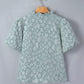 Floral Textured Puff Blouse RTS