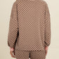 Women's - Checkered Pullover Set *multiple colors* - C&C