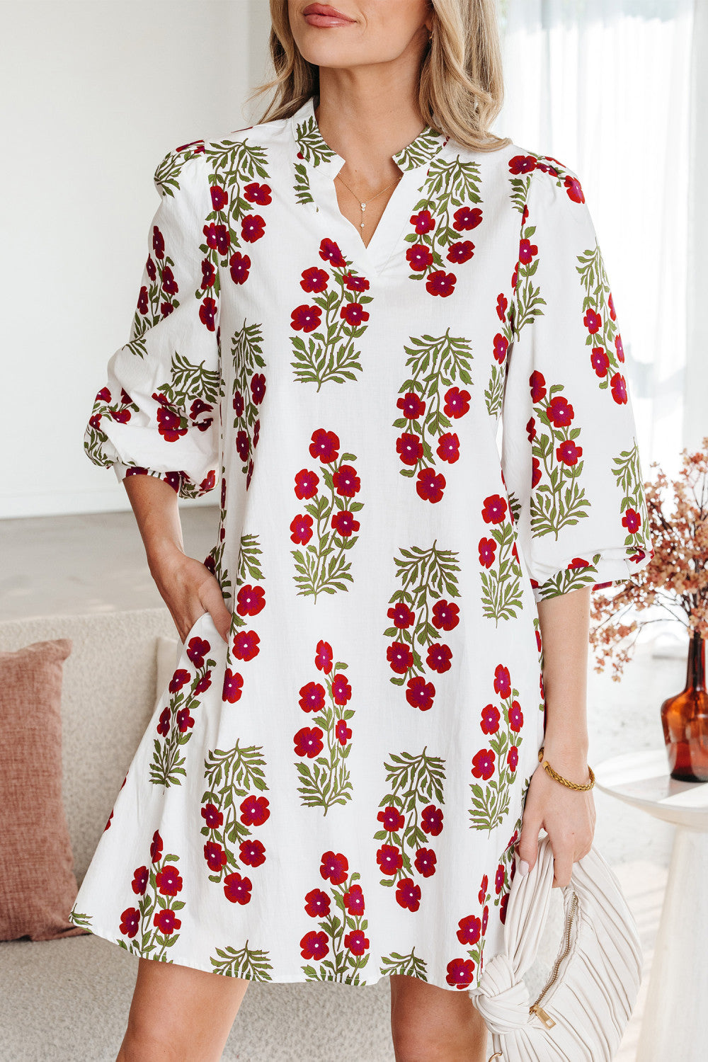 Floral Mini Dress RTS